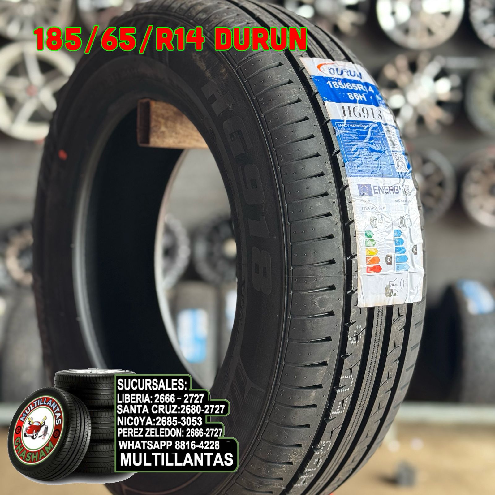 185/65/R14 DURUN HD918